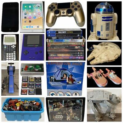 Furniture, Exercise Equipment, Washer Machine, Refrigerators,Â Patio Furniture, Game Boy Games, Star Wars Figures, Etc.Â ï»¿

