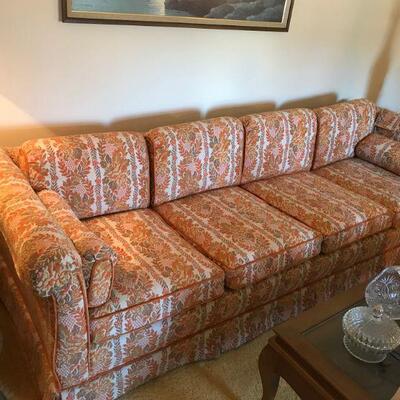  Vintage MCM Sofa perfect Condition 96â€ long 35â€ deep