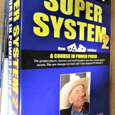 Super System POKER Books