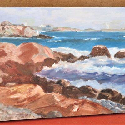 Rocky Coast Painting ART