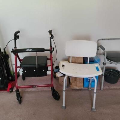 6004 â€¢ 3 Vacuums, Walker, Shower Seat, And More