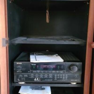 #1062 â€¢ Pioneer DVD Player, Aiwa Stereo Receiver and Panasonic Disk Changer