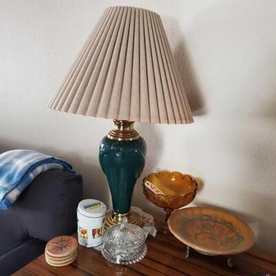 1002	

Lamp, Decorative Bowls, Coasters, And More
Lamp, Decorative Bowls, Coasters, And More
