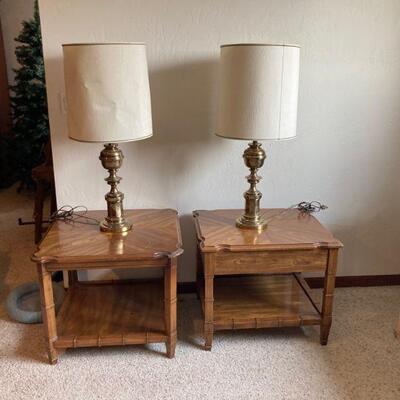 End tables & lamps