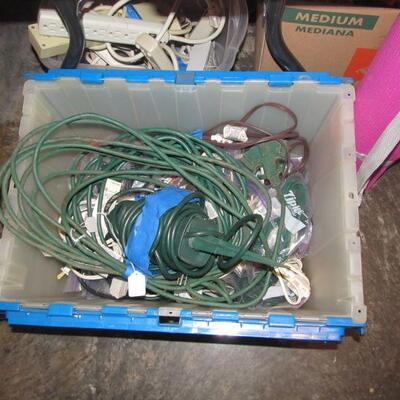 Lots of extension cords