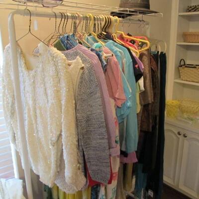 A nice selection of ladies clothing
