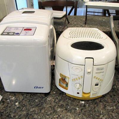 Oster Bread Maker & DeLonghi Rotofryer