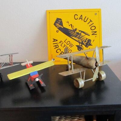 Some fun decorative model airplanes