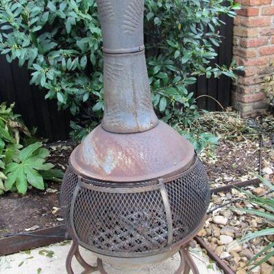 Cast-iron Chimenea 