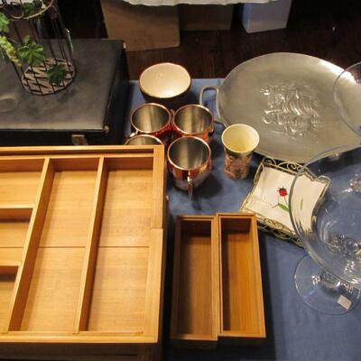 Bamboo kitchen drawer sorters