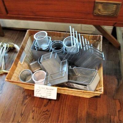 Nice desk, foyer table, or?  Need office supplies?