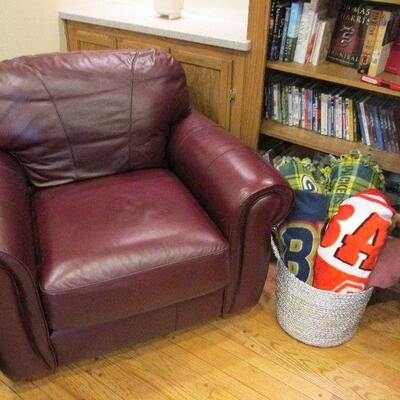 Lane leather chair