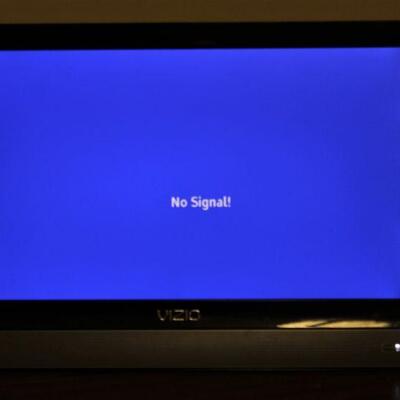 Small Vizio television.