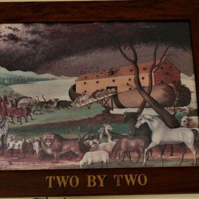 Noah's Ark Two by Two Artwork.
