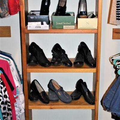 Nice selection of women's shoes.