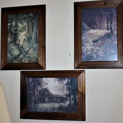 Rustic artwork.