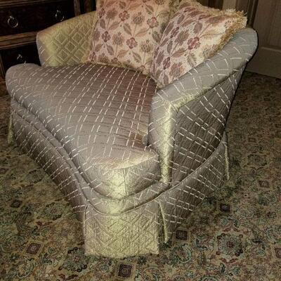 Swivel Large Loveseat/ Chair  #1  $500 (2 available)