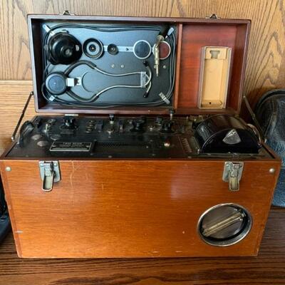 1930s Sanborn Twin-Beam Electrocadiograph machine