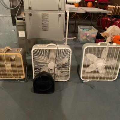 Fans and space heaters