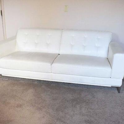 Faux Leather Sofa - Jason Furniture Co