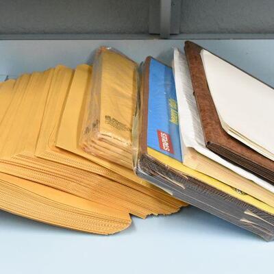 File Jackets, Padded Mailers & Manilla Envelopes