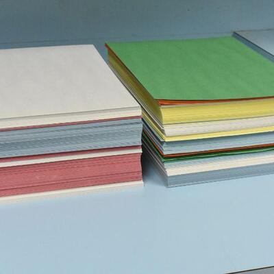 Colored Card Stock - 8 1/2