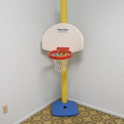 Fisher Price Adjustable Basketball Hoop
