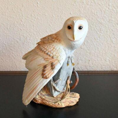 The Barn Owl by Franklin Mint Figurine