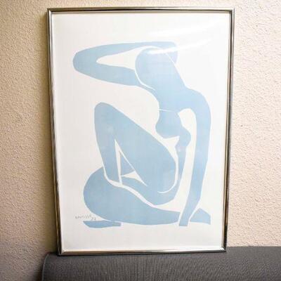 H. Matisse Print / Poster Nu Bleu 52