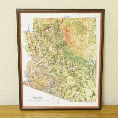 Kistler Graphics Inc 3D Arizona Map