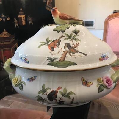 Herend tureen and platter $995