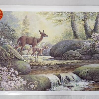 1033	SIGNED LEE ROBERSON LIMITED EDITION PRINT TITLED *LAUREL CREEK CROSSING* 2000 NO. 540/1000. IMAGE IS APP. 17 1/2 IN X 25 1/2 IN 
