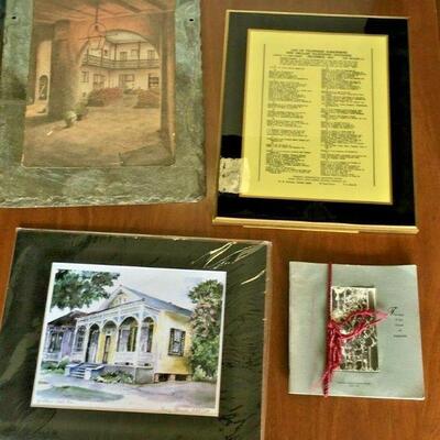 https://www.ebay.com/itm/114764834739	KG0079 LOT OF 4 NEW ORLEANS ART SLATE, WATERCOLOR, PLAQUE AND BOOKLET 		Buy-It-Now	$19.99 
