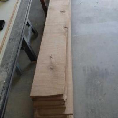 1039	

Nine Oak Boards
Wood Boards Measure Approx: 105.5