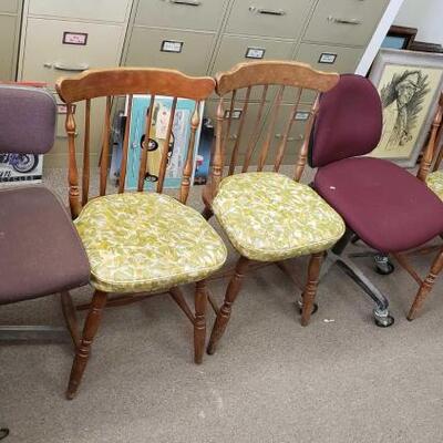 2104	

6 Chairs
Ranging In Size From Approx: 18
