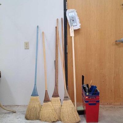 2002	

Six Brooms, One Dust Mop, Five Dust Pans, and Five Bins
Six Brooms, One Dust Mop, Five Dust Pans, and Five Bins
