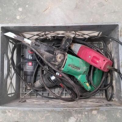 2022	

Two Electric Saws, One Electric Drill And One Porter Cable Heat Gun
Two Electric Saws, One Electric Drill And One Porter Cable...