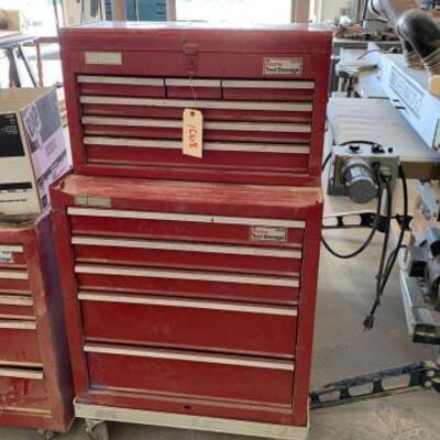 1068	

Craftsman Tool Box And Tools
Measures Approx: 28.5” x 18” x 49”