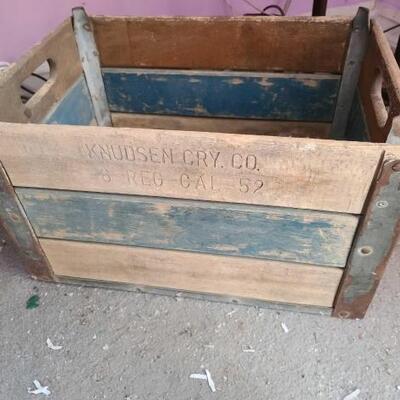 5029	

Vintage Wooden Crate
Measures Approx: 13