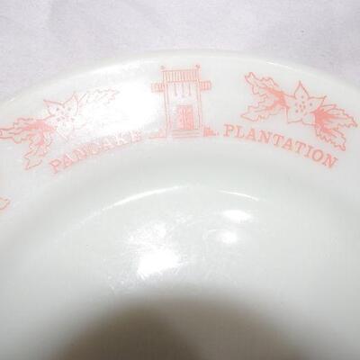 Silent Auction Piece - Pancake Plantation Restaurant Plate - Chicago Ill.