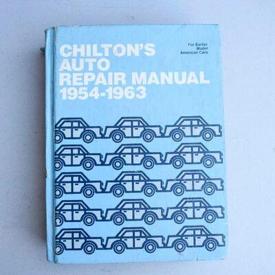 Chilton's Auto Repair Manual 1954-1963