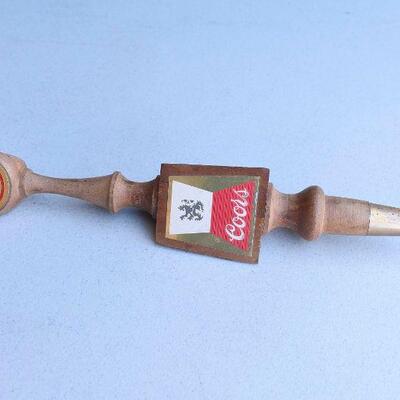 Coors Wooden Pull Tap Handle