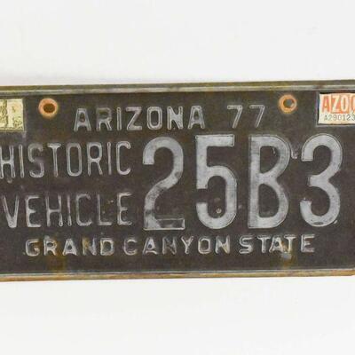 Arizona Historic Vehicle Plate
