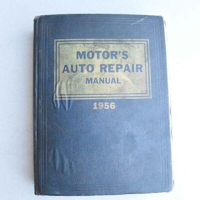 Motor's Auto Repair Manual 1956