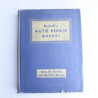 MoTor's Auto Repair Manual 1949