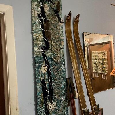 Woven Wall Hanging Available
Cross Country Skis SOLD