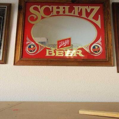 2004	

Three Bar Mirrors Includes Pabst Blue Ribbon, Heilman's, And Schelitz
Measurements Range Approx 15