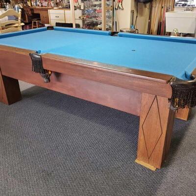 60	

8ft Pool Table with Cover
8ft Pool Table