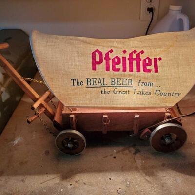 1954	

Vintage Pfeiffer Beer Wagon Lamp
Vintage Pfeiffer Beer Wagon Lamp