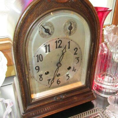 Antique Gustav Becker P14 clock